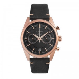 Alexandre Christie AC 6571 Rosegold Black MCLRGBA